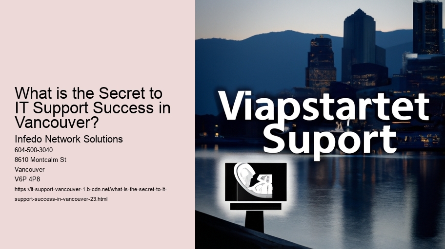 What is the Secret to IT Support Success in Vancouver?